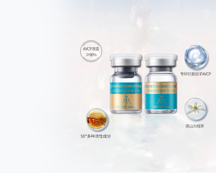 Myogenic skin care and freeze-drying essence
